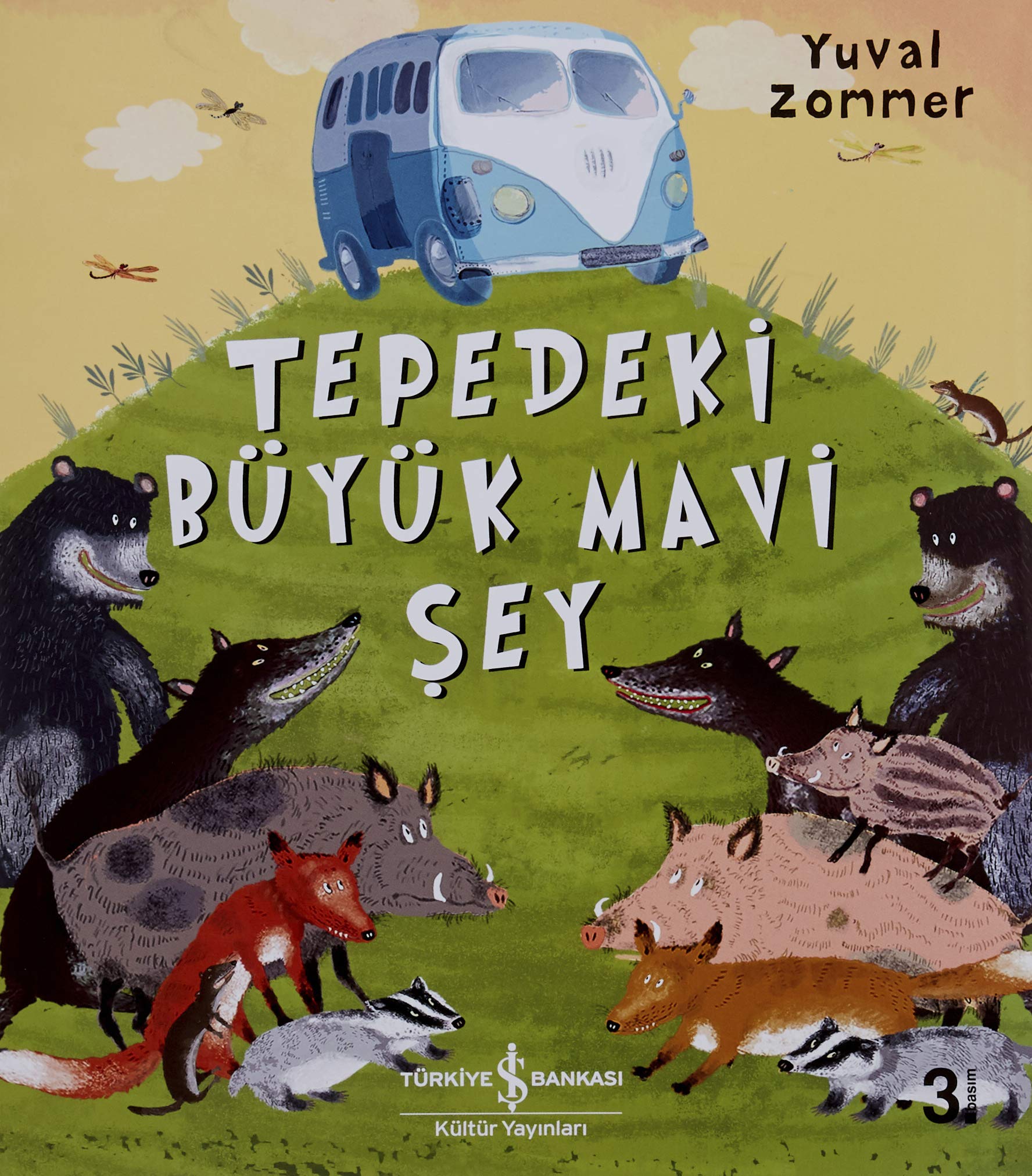Tepedeki Büyük Mavi Sey Fairy Tales & Legends