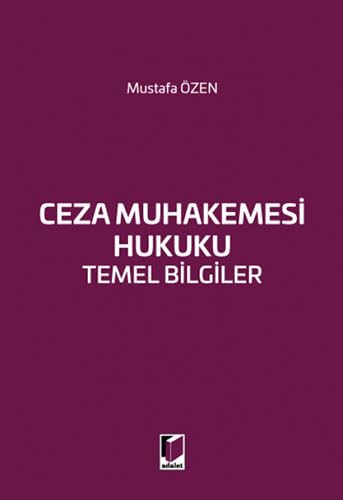 Ceza Muhakemesi Hukuku Temel Bilgiler Law
