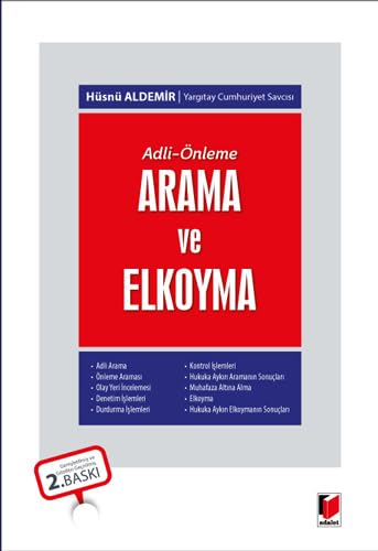 Adli - Önleme Arama ve Elkoyma Law
