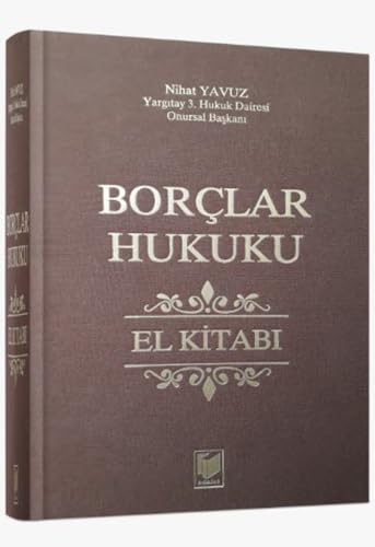 Borçlar Hukuku El Kitabı (Ciltli) Law
