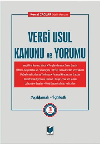 Vergi Usul Kanunu ve Yorumu (Ciltli): Açıklamalı - İçtihatlı Law