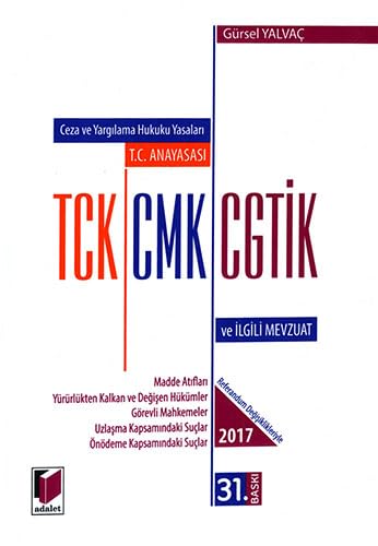 TCK - CMK - CGTİK ve İlgili Mevzuat (Cep Boy): Ceza ve Yargılama Hukuku Yasaları Law