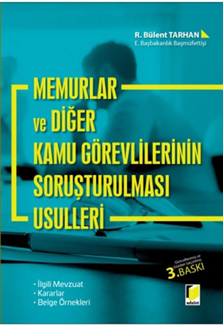 Memurlar ve Diğer Kamu Görevlilerinin Soruşturulması Usülleri Books