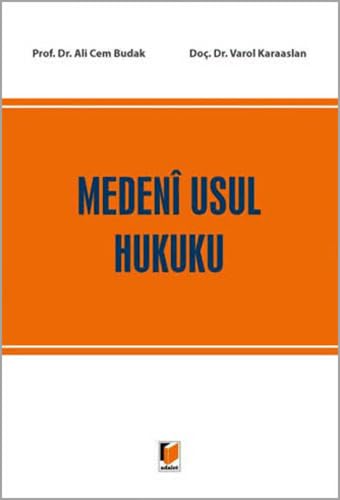 Product Image: Medeni Usul Hukuku