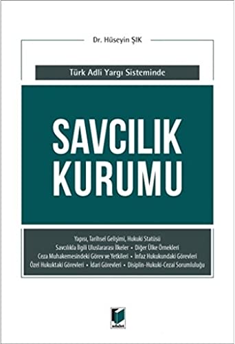 Savcılık Kurumu (Türk Adli Yargı Sisteminde) Books