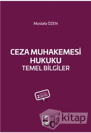 Ceza Muhakemesi Hukuku Temel Bilgiler Books