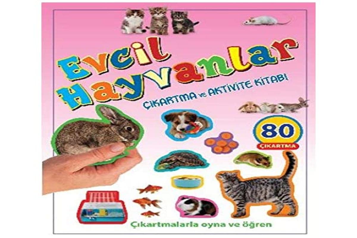 Evcil Hayvanlar / Çıkartma ve Aktivite Kitabı book