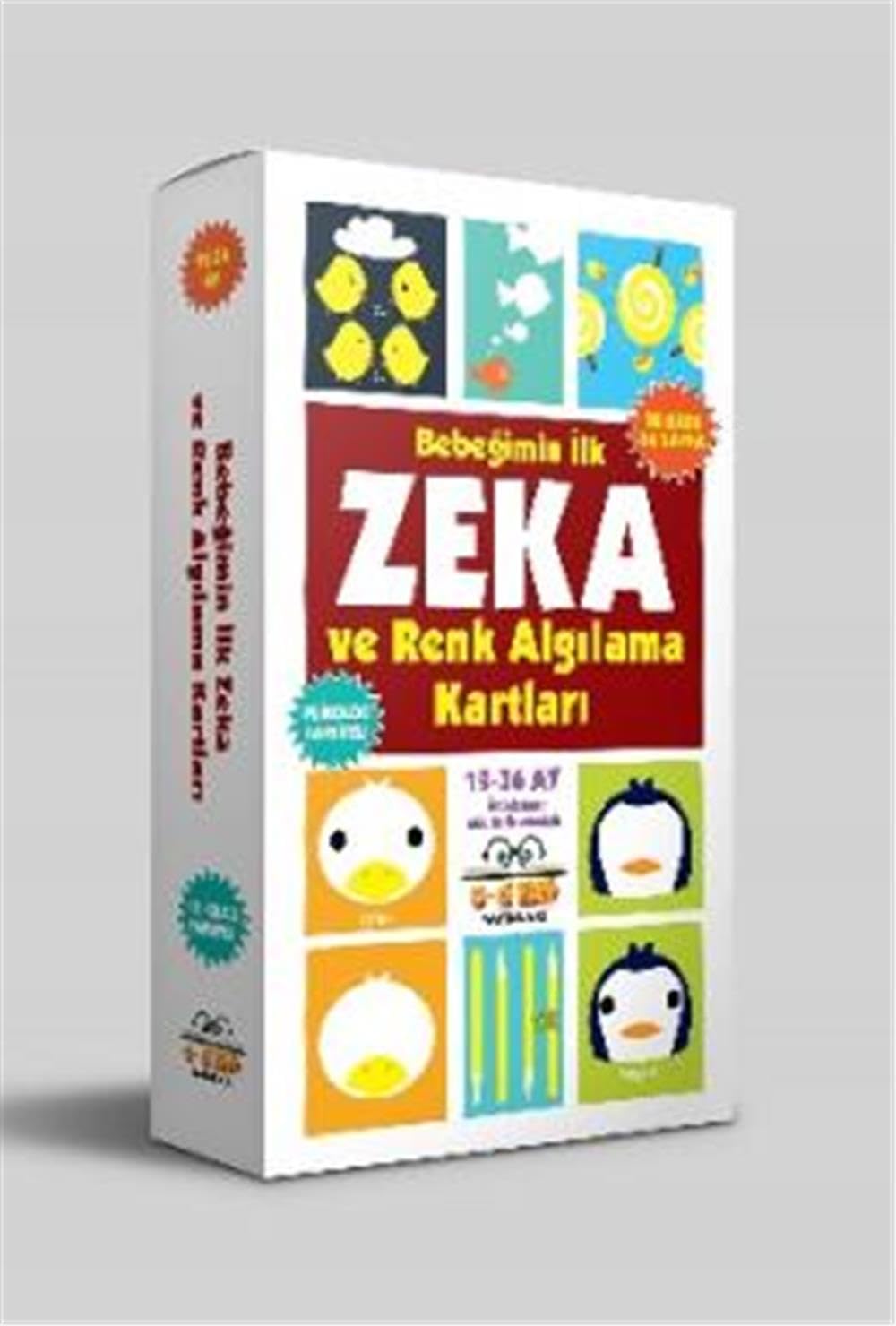 Bebegimin Ilk Zeka ve Renk Algilama Kartlari 12 - 36 Ay Books