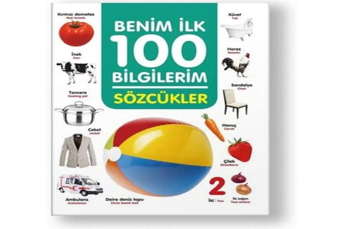 Sözcükler - Benim İlk 100 Bilgilerim Books