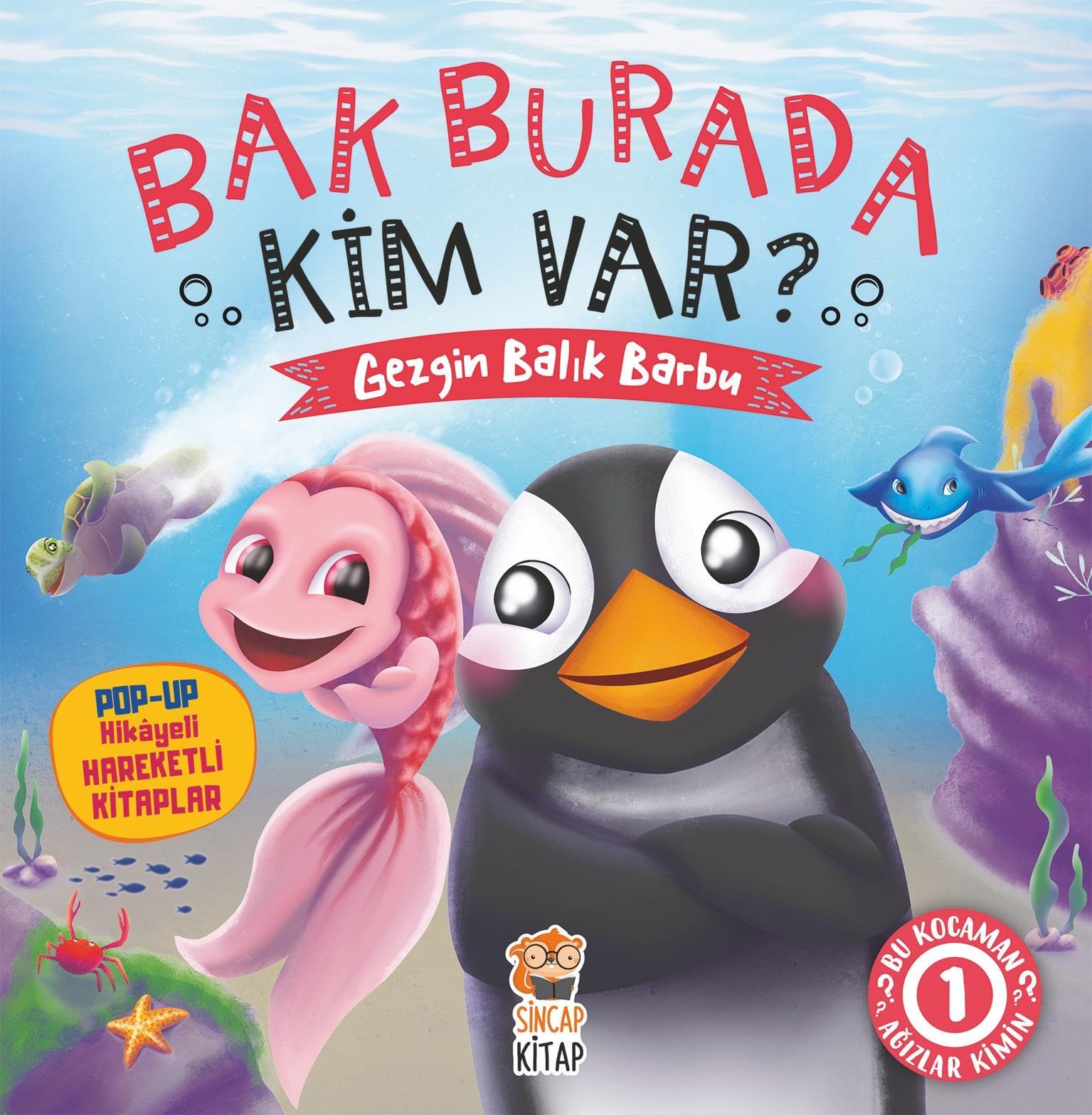 Bak Burada Kim Var? - Gezgin Balık Barbu (Ciltli) Fairy Tales & Legends