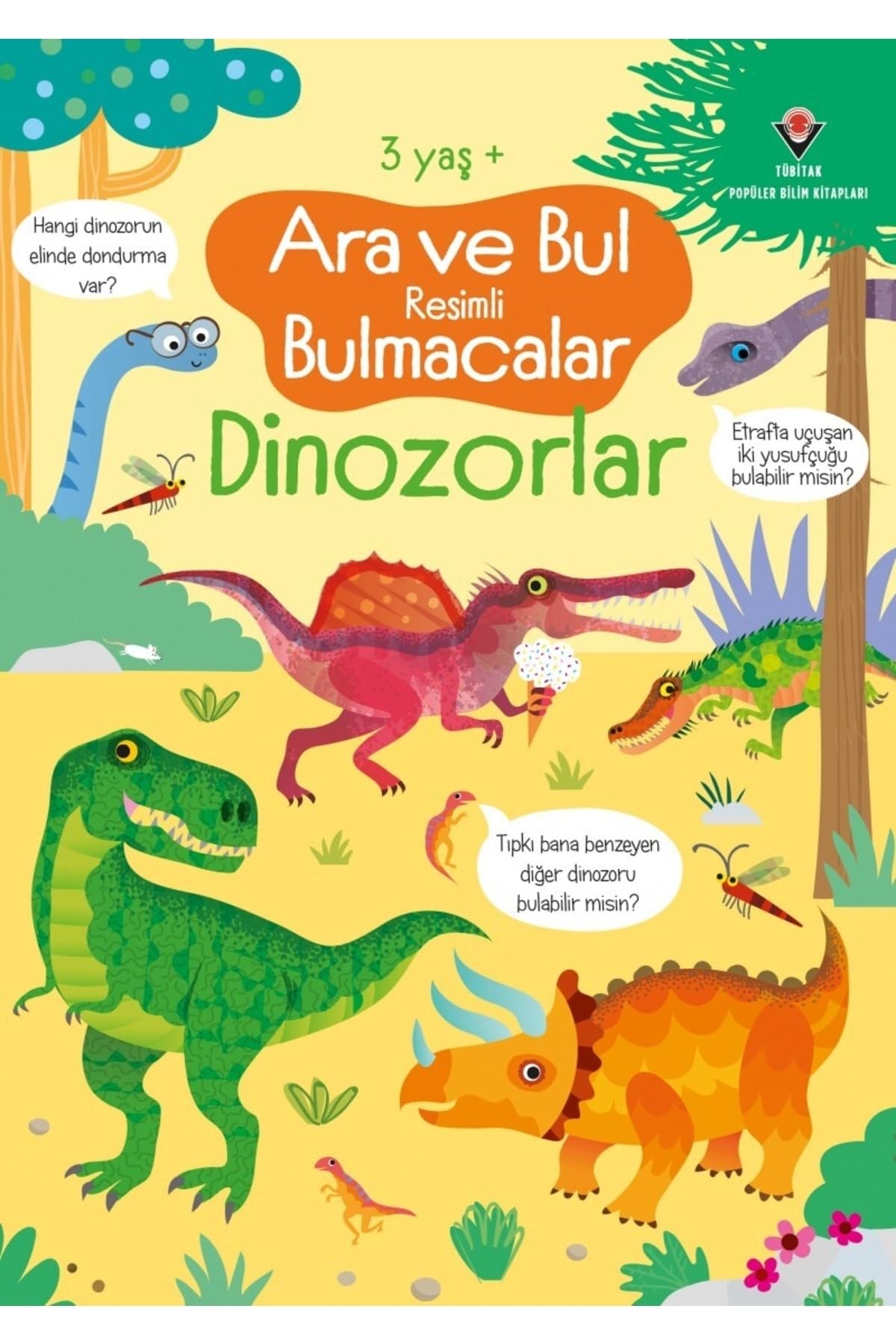 Dinozorlar - Ara ve Bul Resimli Bulmacalar Books