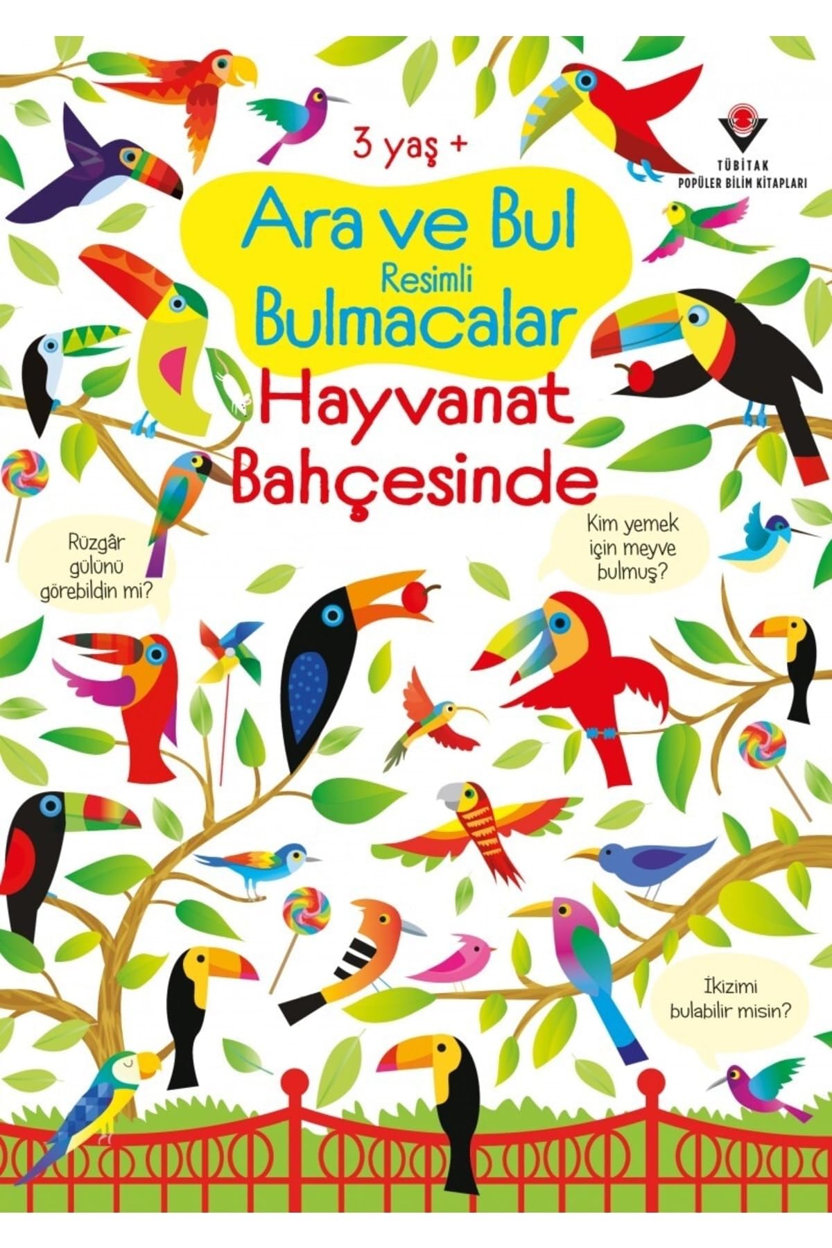 Hayvanat Bahçesinde - Ara ve Bul Resimli Bulmacalar Books