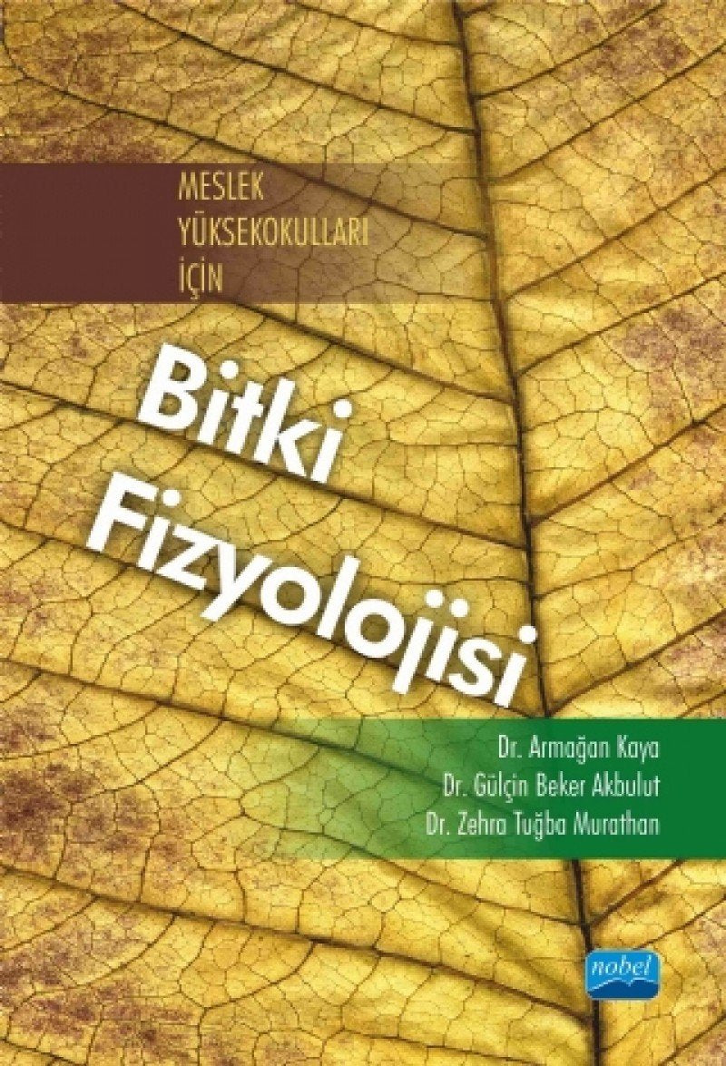 Bitki Fizyolojisi: Meslek Yüksekokulları İçin Books