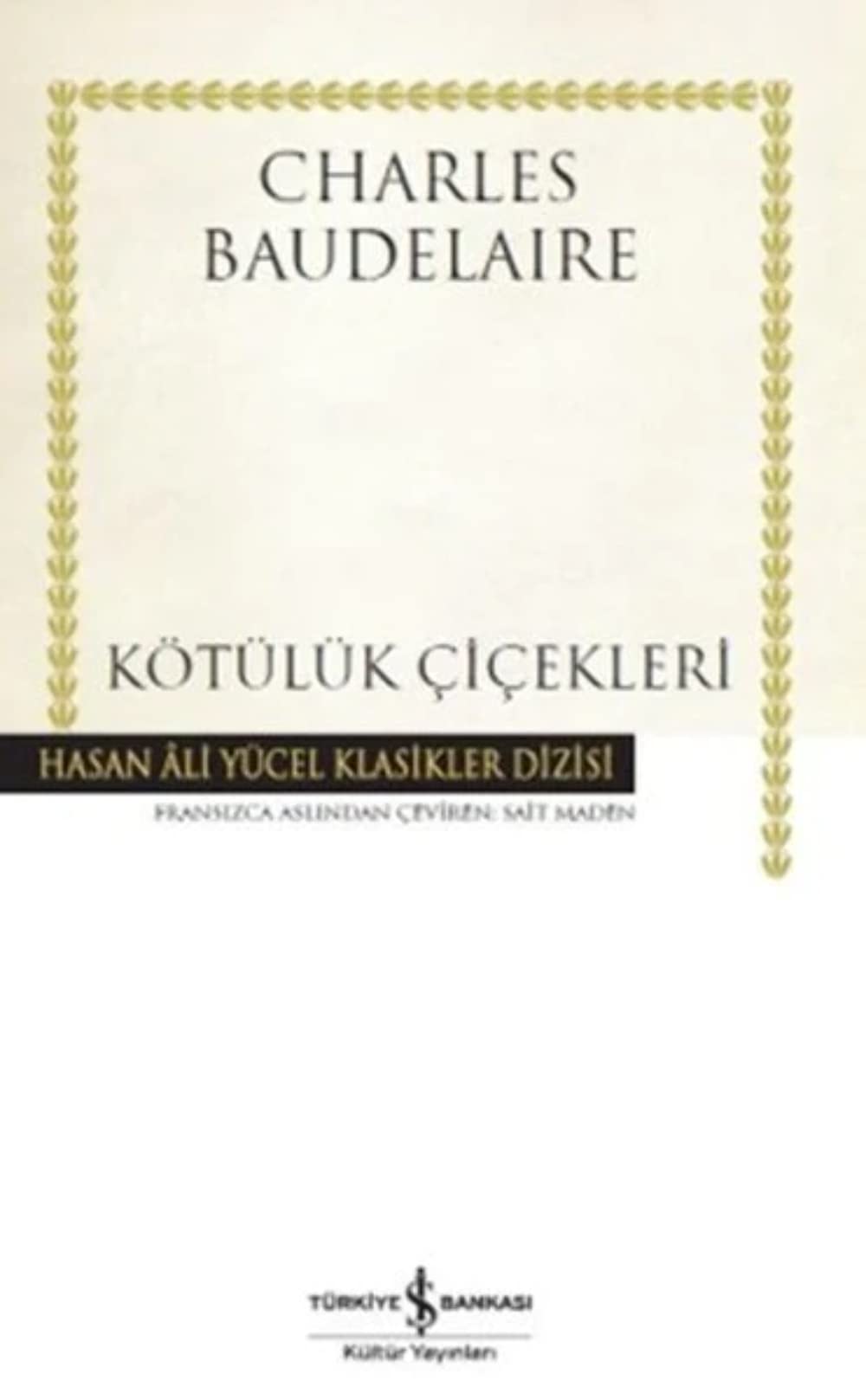 Kötülük Çiçekleri (Ciltli) Poetry