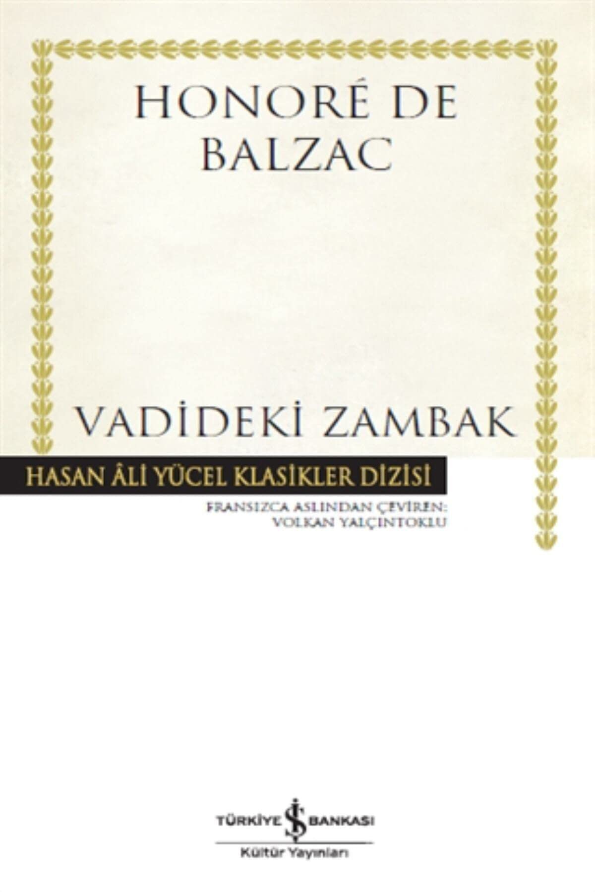 Vadideki Zambak: Hasan Ali Yücel Klasikler Dizisi Historical Fiction