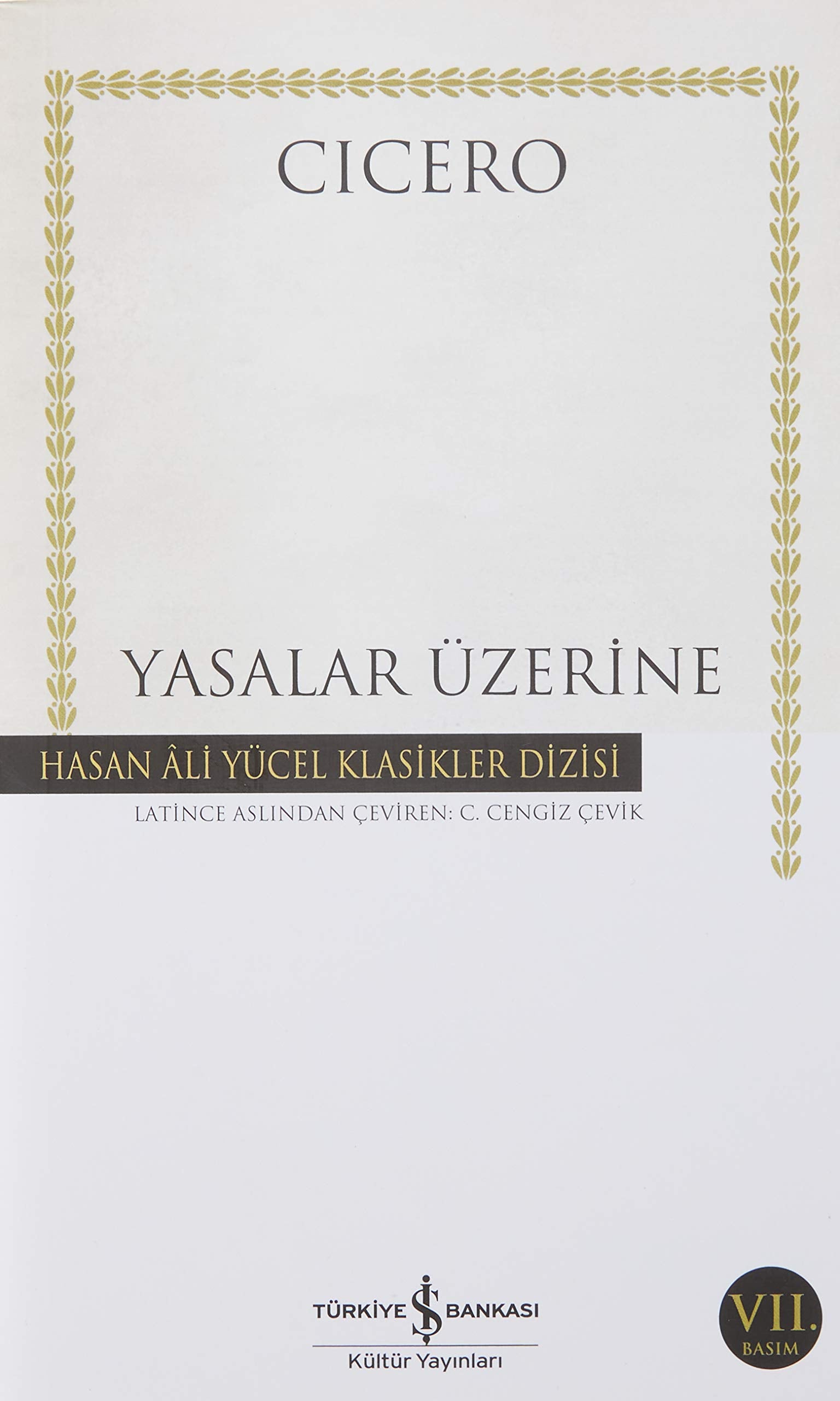 Product Image: Yasalar Üzerine