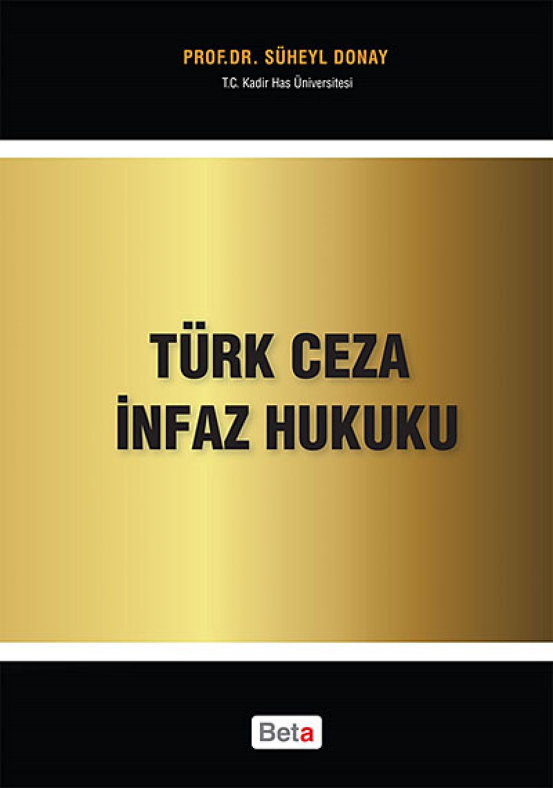 Turk Ceza Infaz Hukuku Books