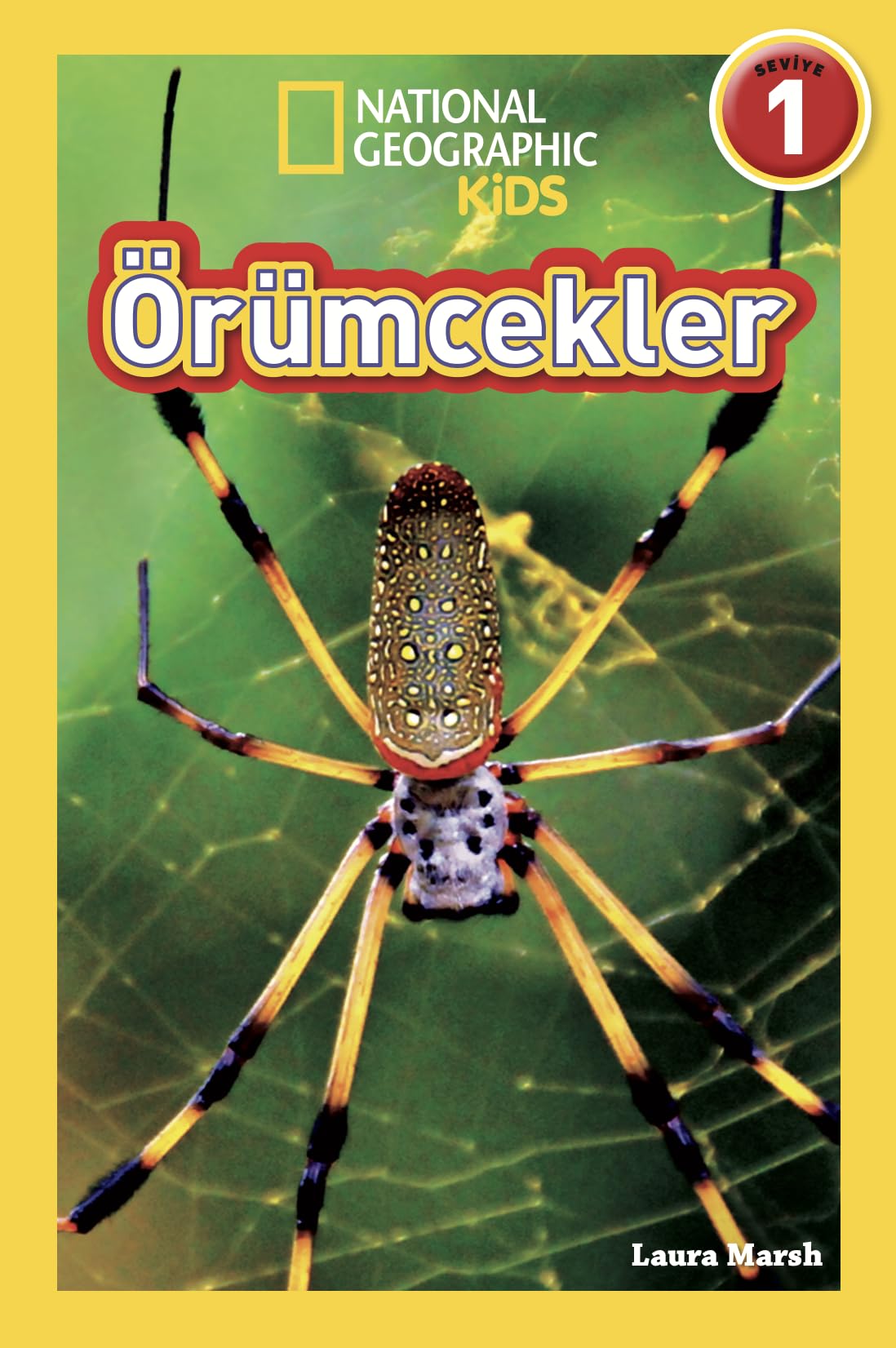 Örümcekler: National Geographic Kids - Seviye 1 Social Sciences