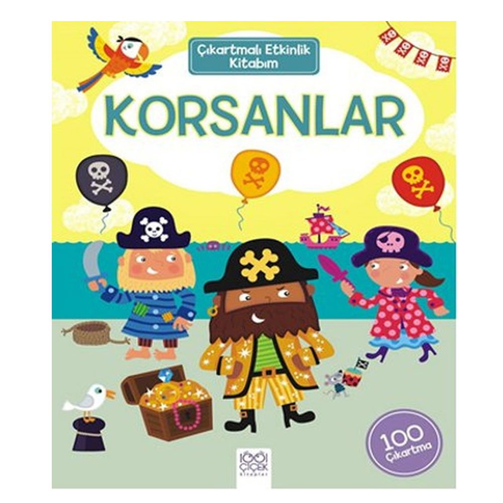 Çıkartmalı Etkinlik Kitabım - Korsanlar: 100 Çıkartma Contemporary literature
