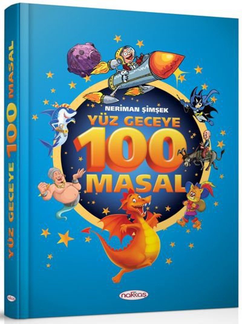 Yüz Geceye 100 Masal: 5 - 6 Yas Children's books