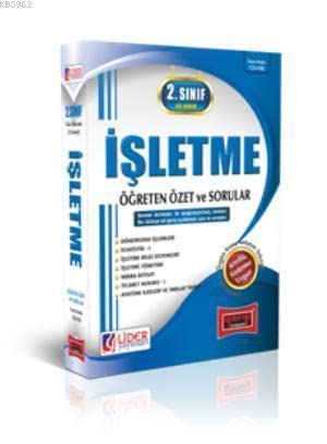 2. Sınıf Güz Dönemi İşletme 2015 Öğreten Özet ve Sorular Books