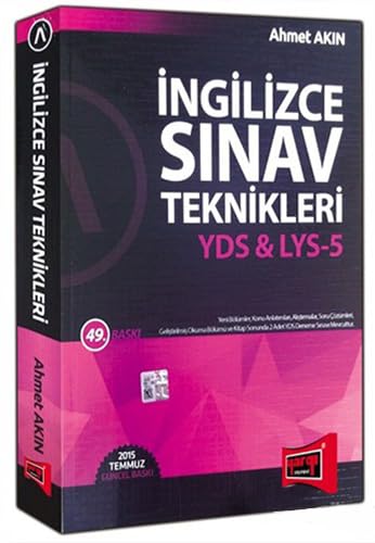 İngilizce Sınav Teknikleri YDS LYS5 Learning & Reference