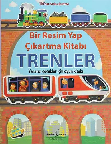 BİR RESİM YAP ÇIKARTMA KİTABI TRENLER Contemporary literature