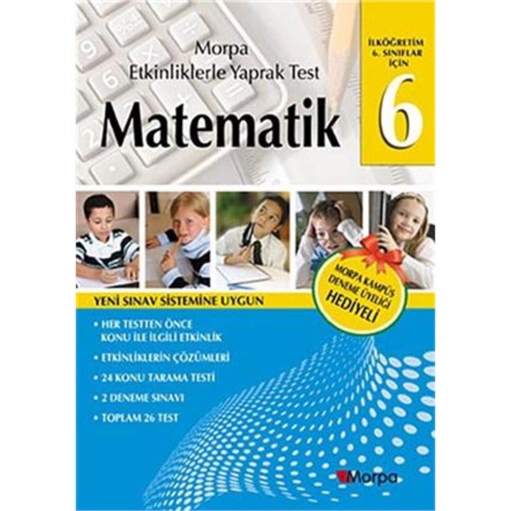 6.Sınıflar İçin Matematik - Etkinliklerle Yaprak Test Books