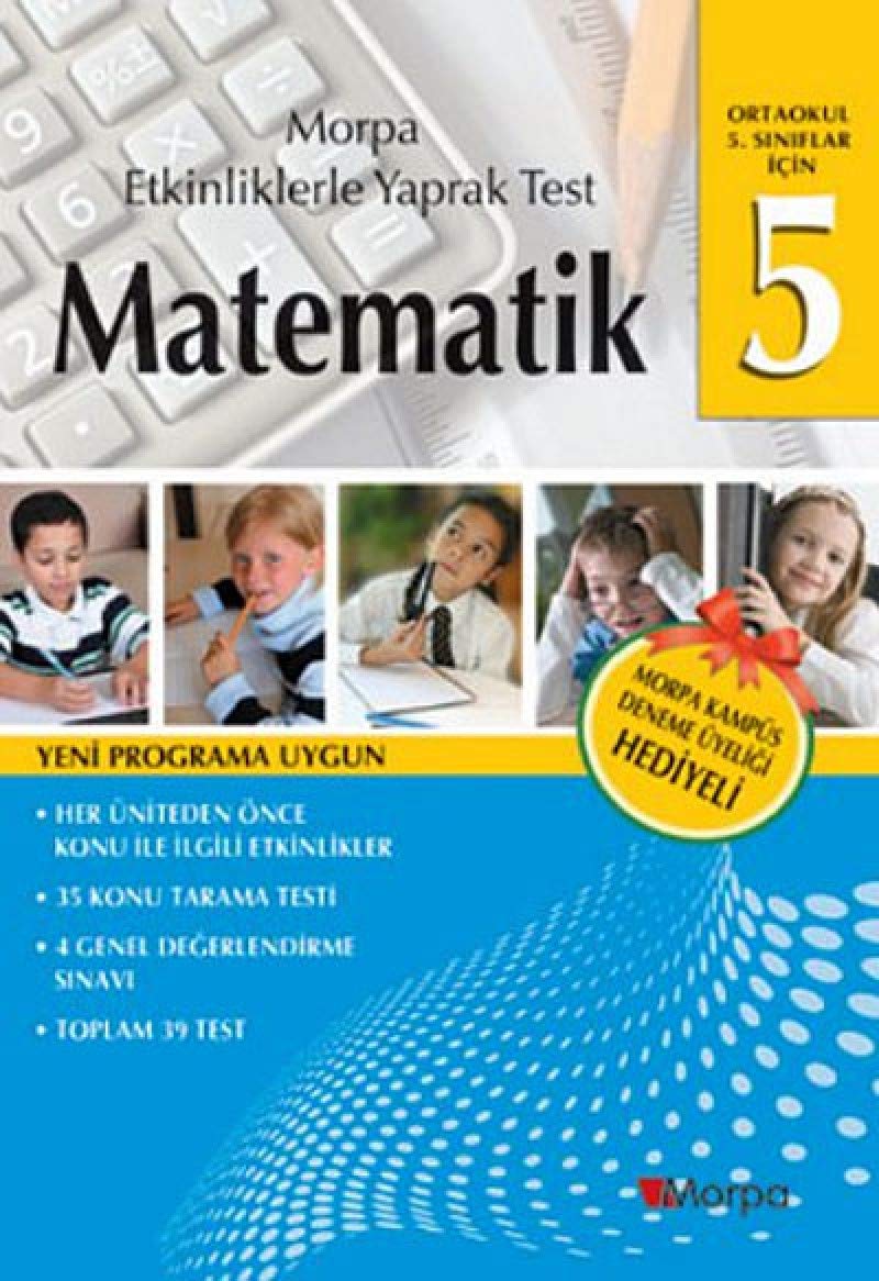 5.Sınıflar İçin Matematik - Etkinliklerle Yaprak Test Books