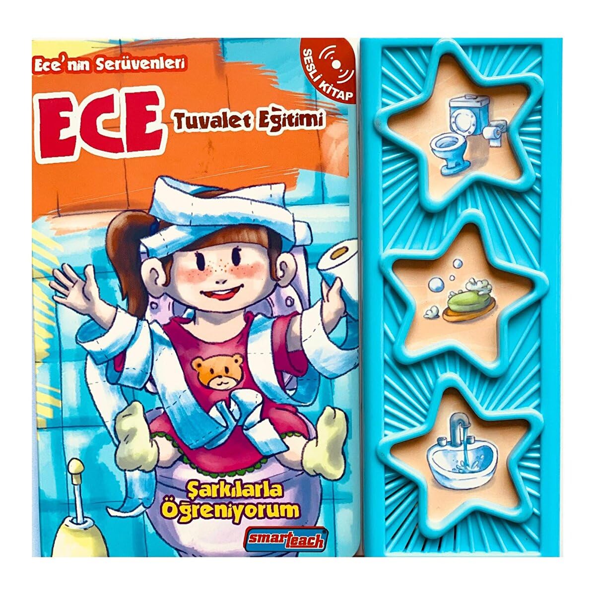 Ece Tuvalet Eğitimi - Ciltli (Sesli Kitap): Ece'nin Serüvenleri Şarkılarla Öğreniyorum book