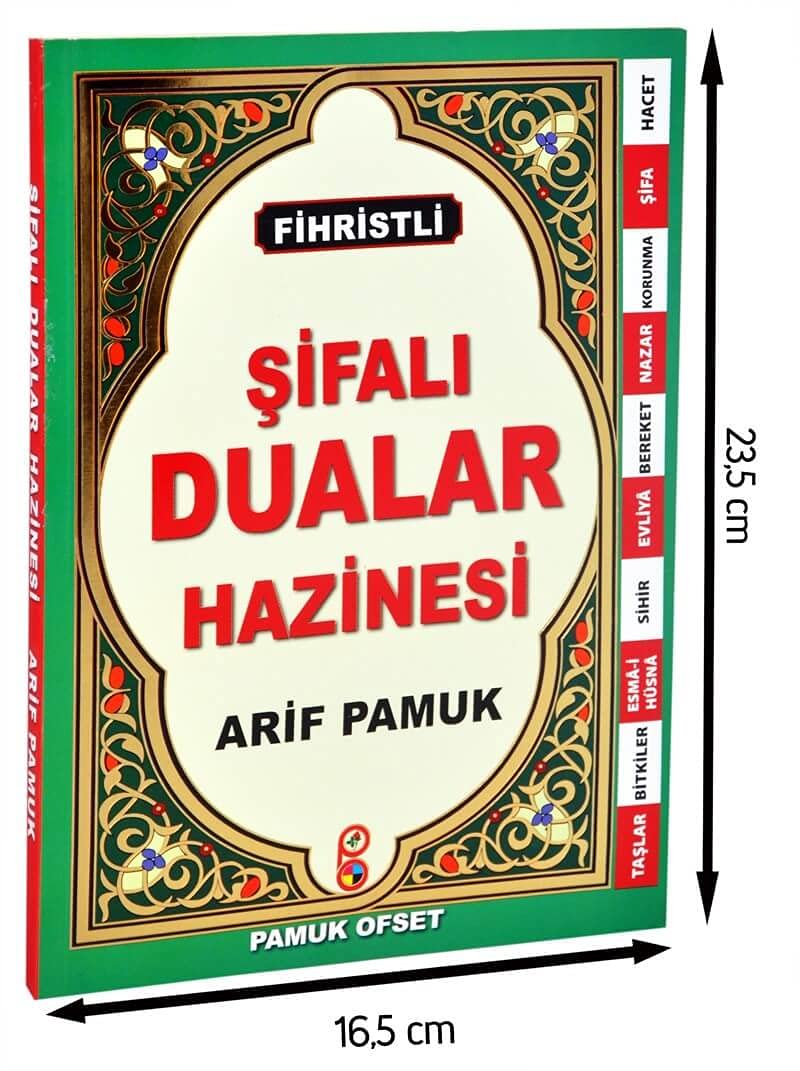 Fihristli Sifali Dualar Hazinesi - Dergi Boy (Dua-125) book