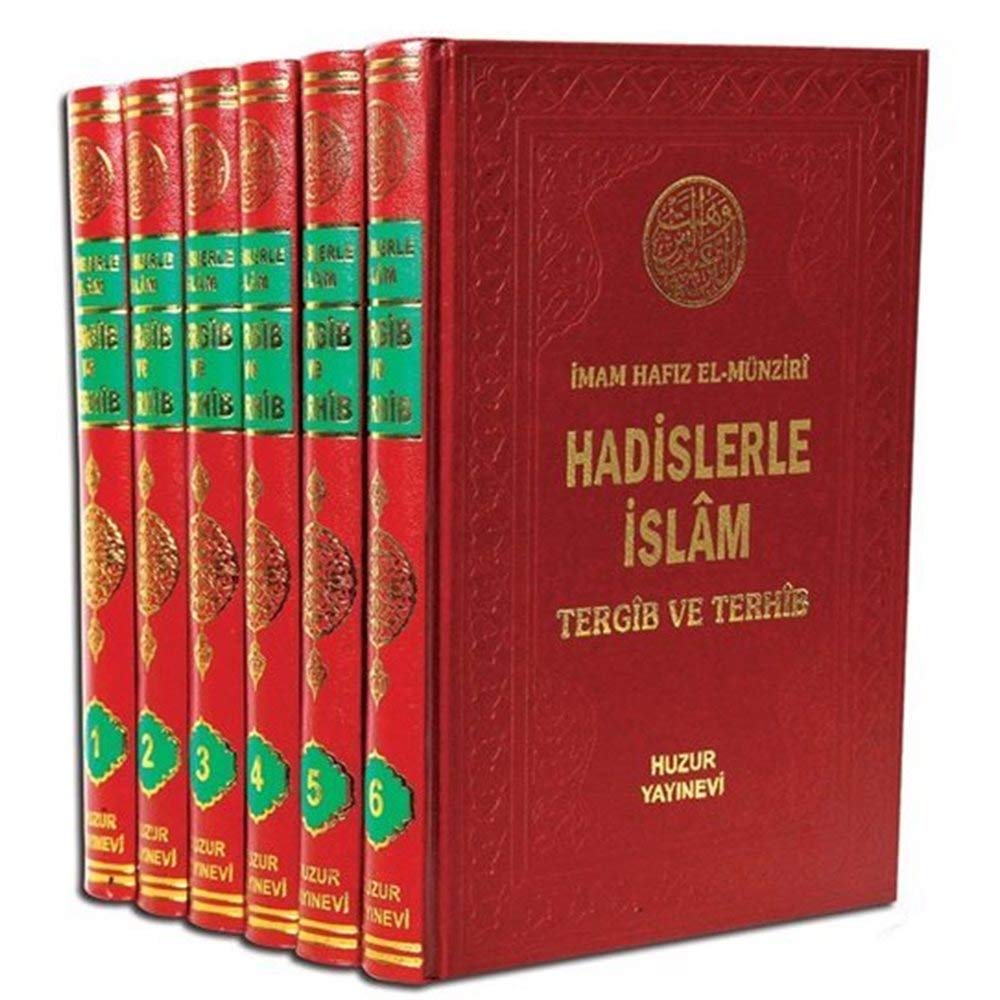 Hadislerle İslam Tergib ve Terhib 6 Cilt (Ciltli) Religion & Esotericism