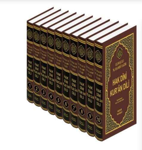 Hak Dini Kuran Dili – 10 Cilt / Büyük Boy Religion & Esotericism