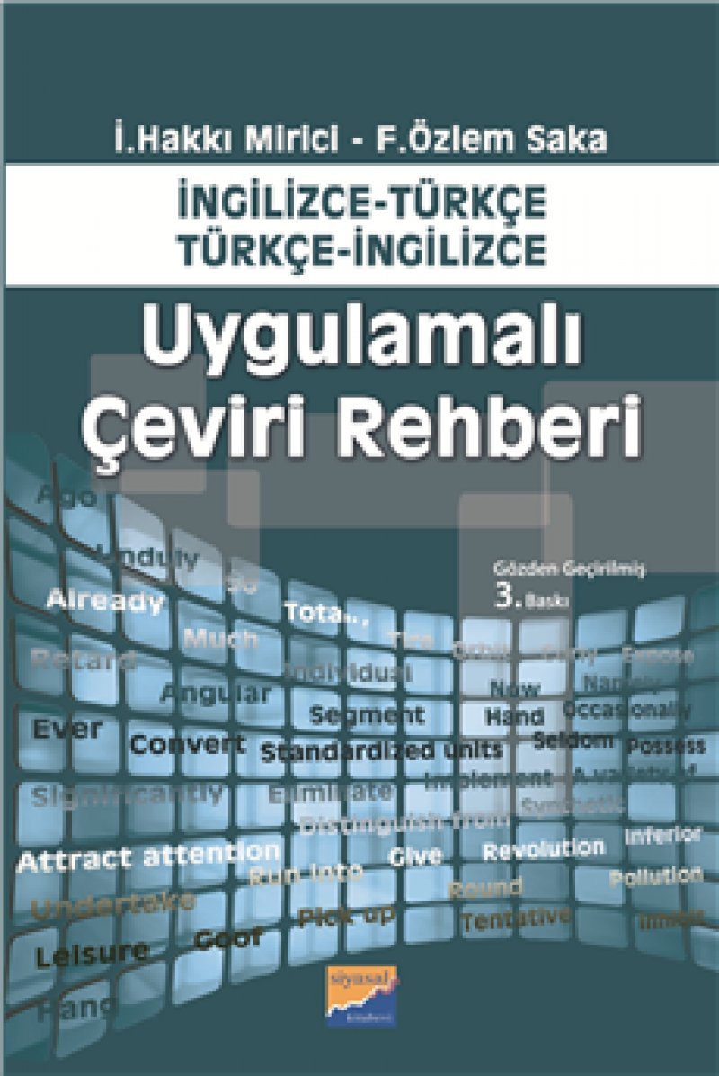 Uygulamalı Çeviri Rehberi: İngilizce - Türkçe / Türkçe - İngilizce General education