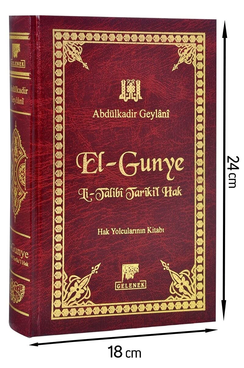 El Gunye Li Talibi Tarikil Hak: Hak Yolcularinin Kitabi Deri Cilt Social Sciences