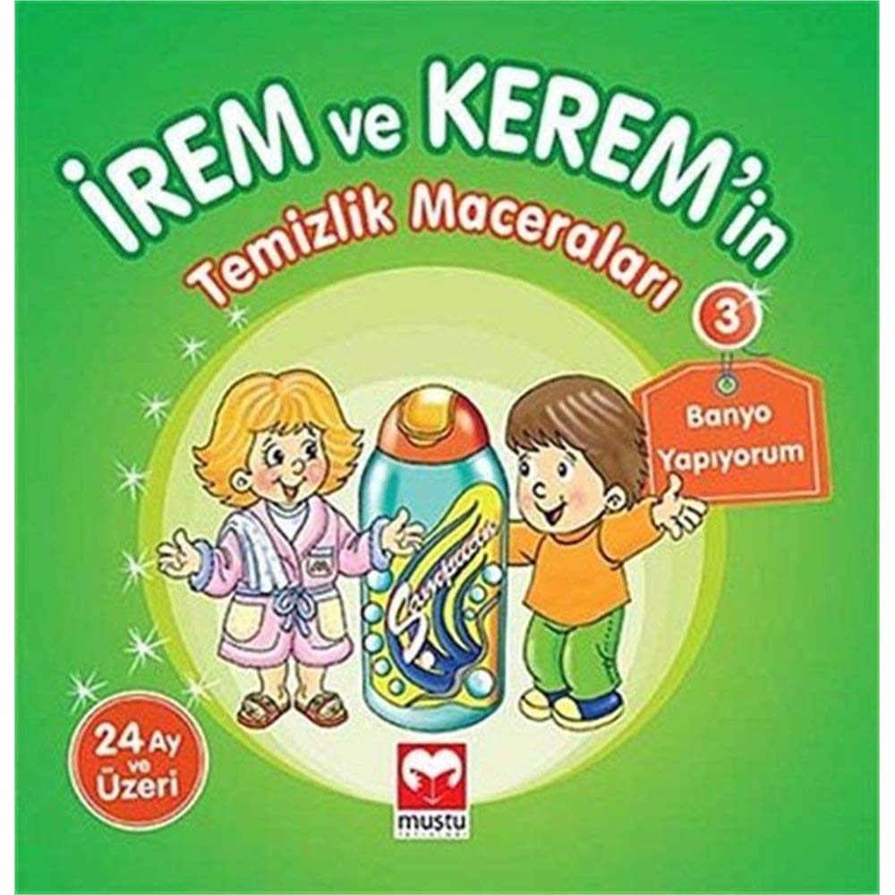 Irem ve Kerem'in Temizlik Maceralari 3 - Banyo Yapiyorum Books