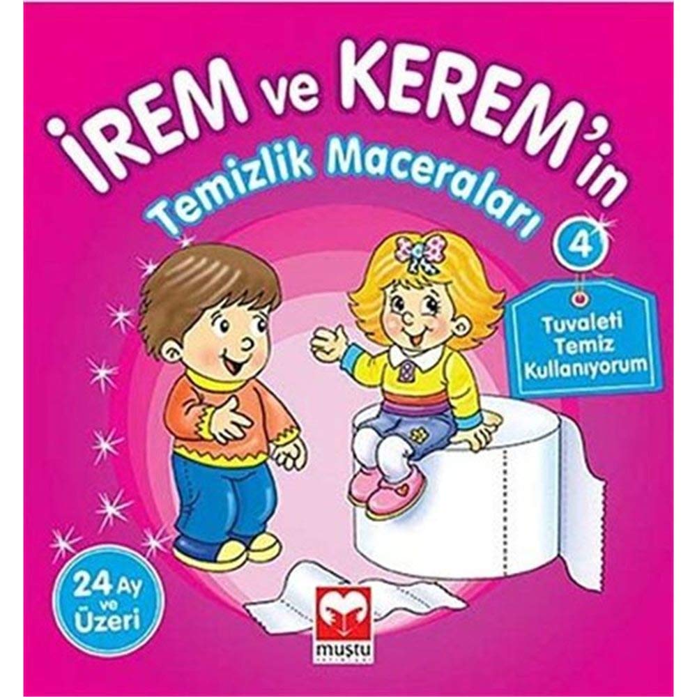 Irem ile Kerem'in Temizlik Maceralari - Tuvaleti Temiz Kullaniyorum Books