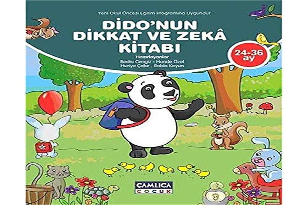 Didonun Dikkat ve Zeka Kitabi: 26 - 36 Ay Children's books