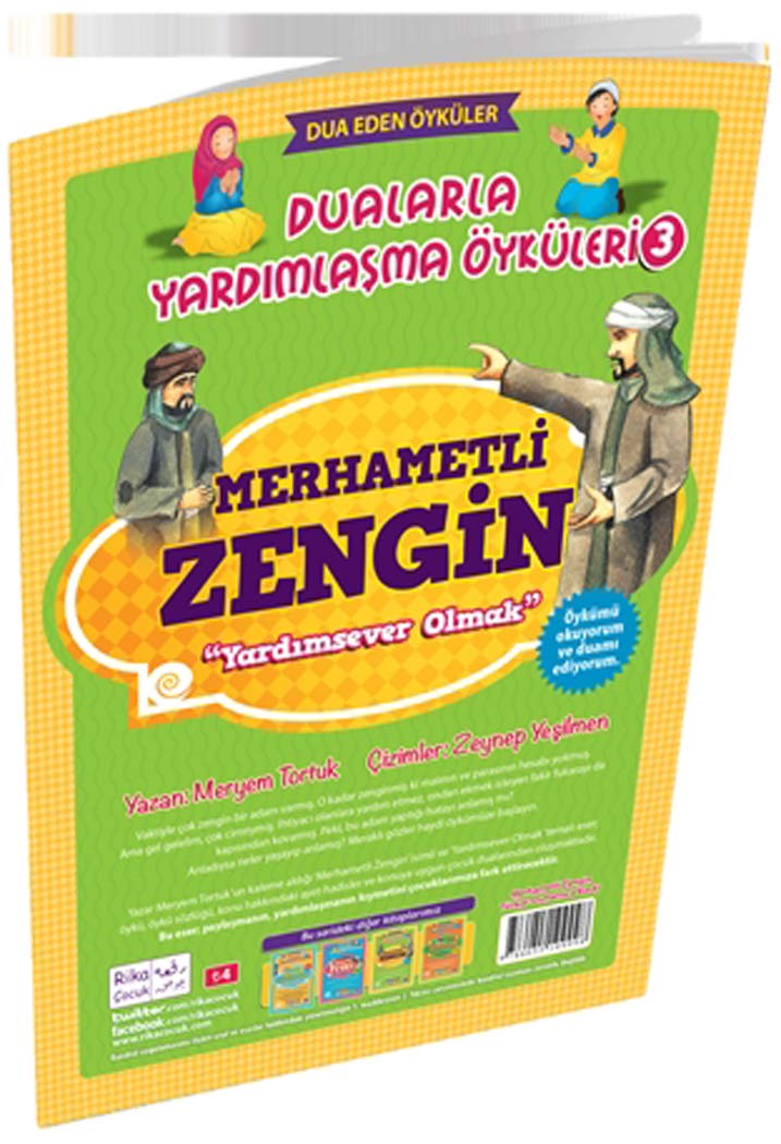 Merhametli Zengin - Yardımsever Olmak / Dualarla Yardımlaşma Öyküleri 3; Osmanlıca ve Günümüz Türkçesi Karşılaştırmalı Hikayeler Books