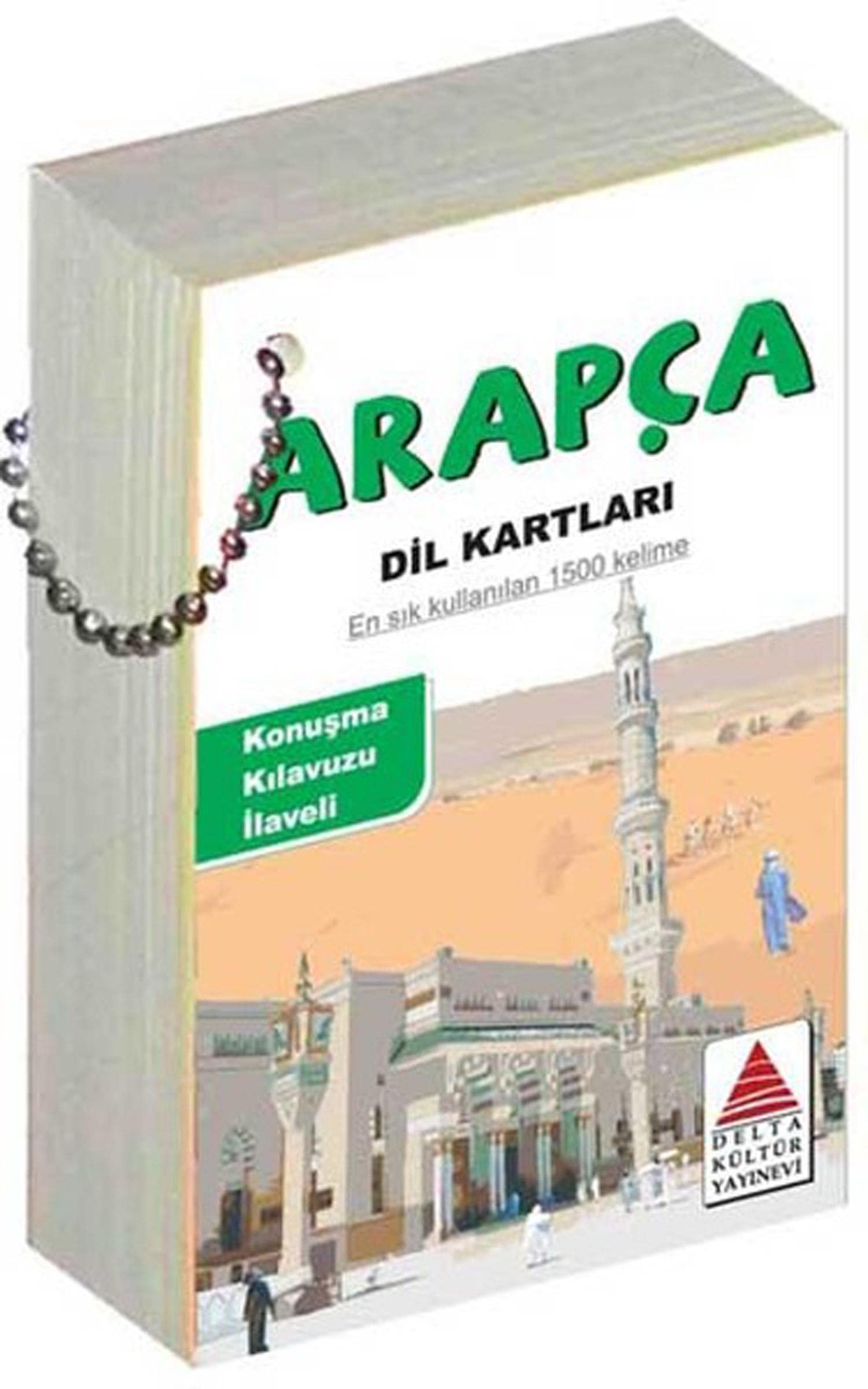Arapça Dil Kartları: En Sık Kullanılan 1500 Kelime / Konuşma Kılavuzu İlaveli Books