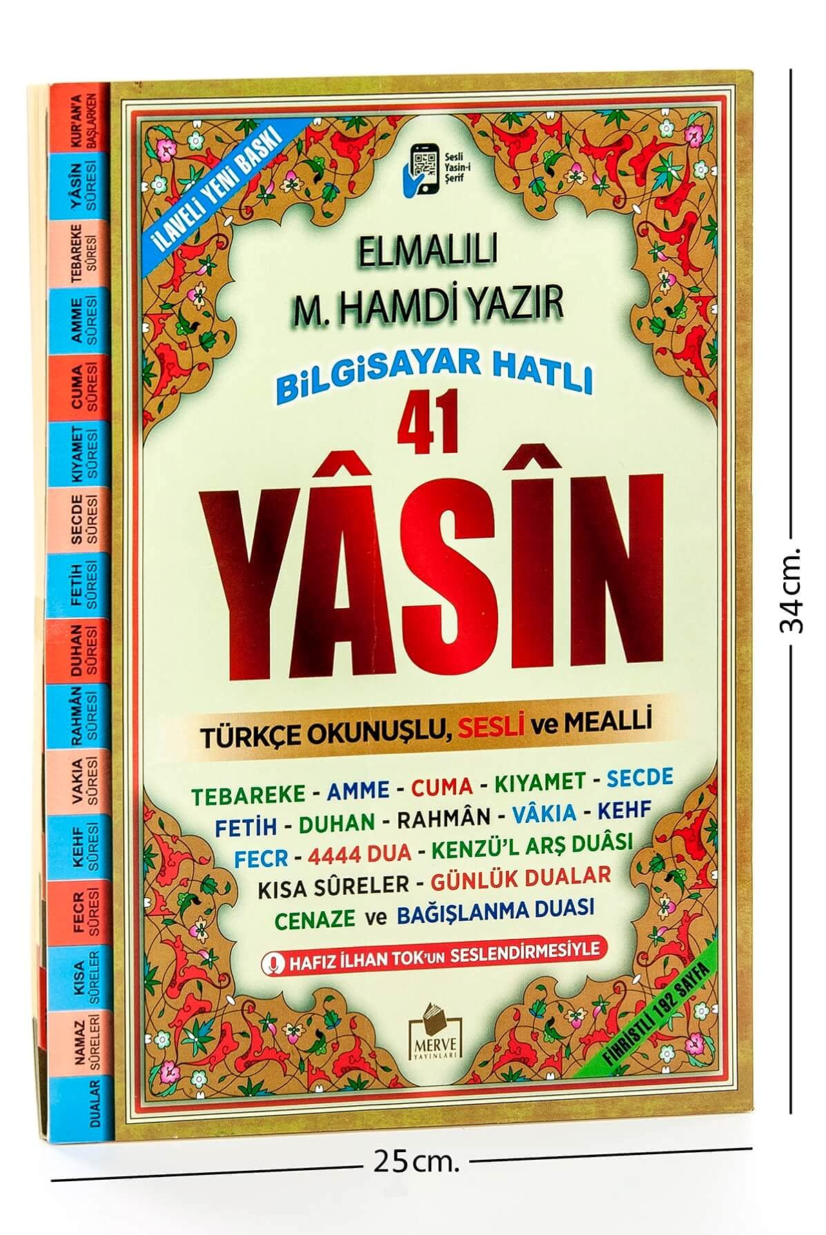Yasin-i Serif Cami Boy-Türkce Okunuslu Mealli Social Sciences