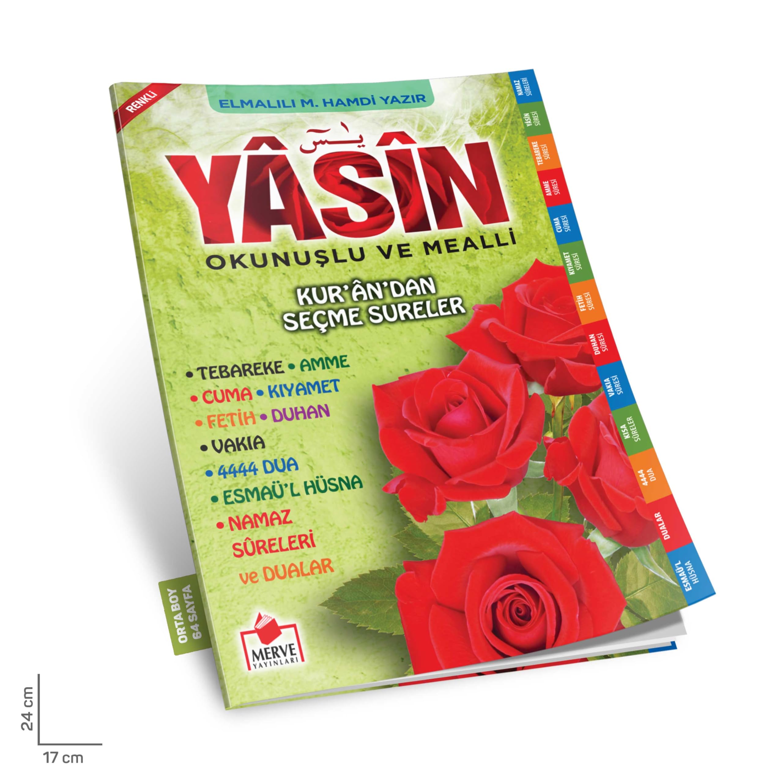 Yasin Okunuslu ve Mealli (Orta Boy) 23,4x16,3cm Books