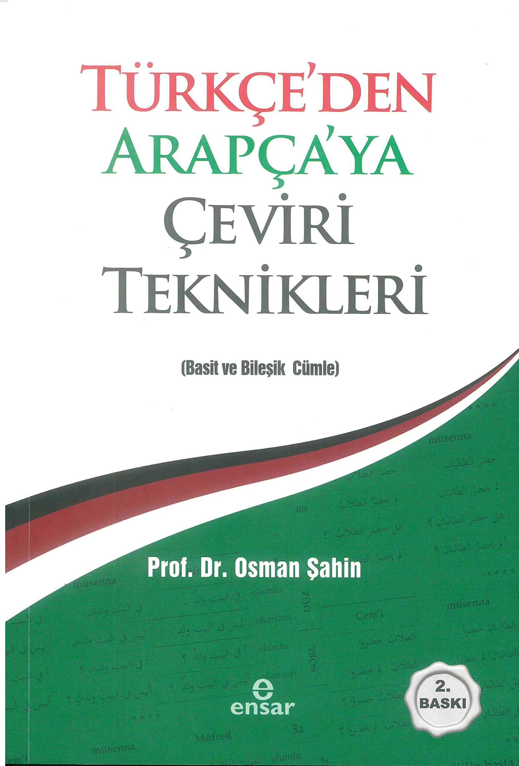 Türkçe'den Arapça'ya Çeviri Teknikleri Books
