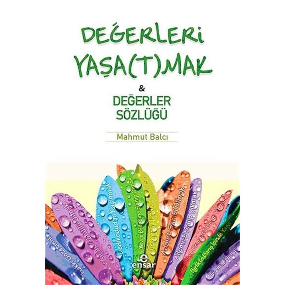 Degerleri Yasatmak - Degerler Sözlügü Books