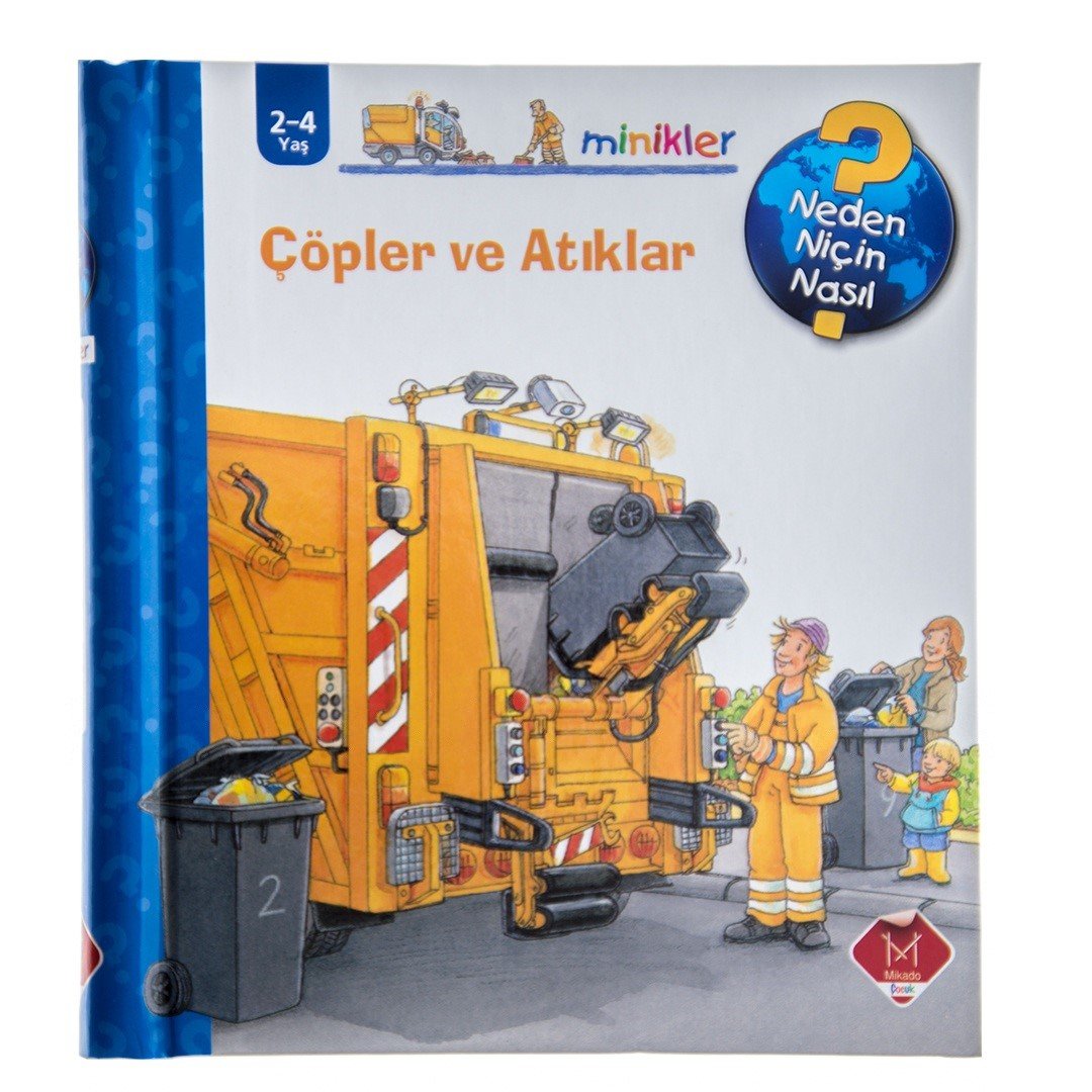 Minikler - Çöpler ve Atıklar (Ciltli): Neden Niçin Nasıl? - 2-4 Yaş Fairy Tales & Legends
