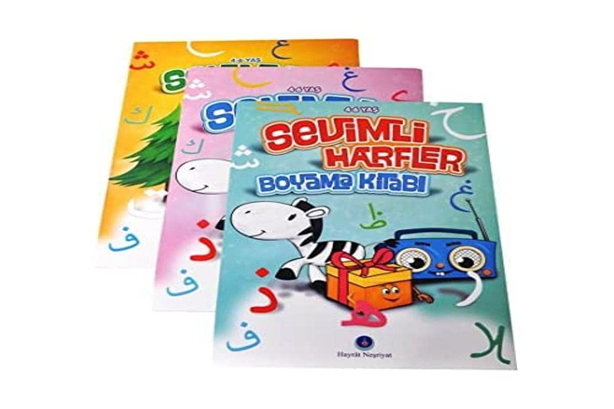 Okul Öncesi Elifba Seti 3 Kitap Takim Books