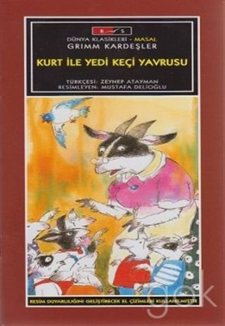 Kurt İle Yedi Keçi Yavrusu-Düz Yazı Books