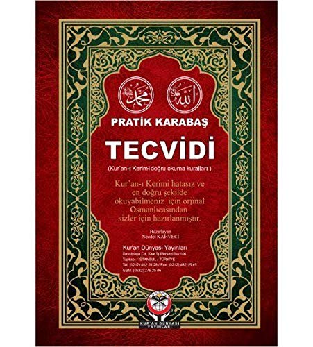 PRATİK KARABAŞ TECVİDİ (Kur'an'ı Kerîm'i Doğru Okuma Kuralları) Books