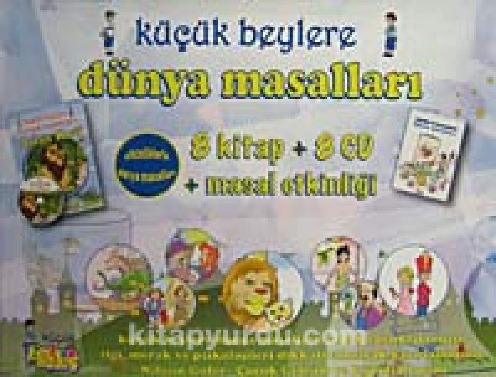 Kucuk Beylere Dunya Masallari 8 Kitap + 8 CD + Masal Etkinligi Books
