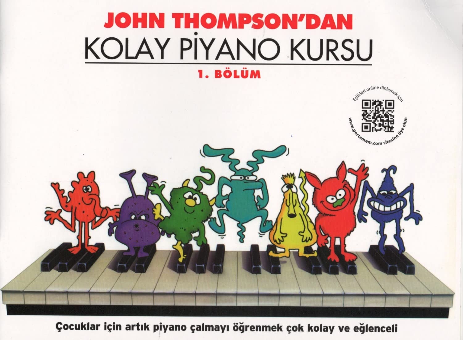 John Thompson'dan Kolay Piyano Kursu 1. Bölüm (Cd'li) Arts & Music
